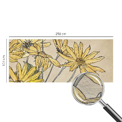 High quality photo wallpaper Watercolor flowers