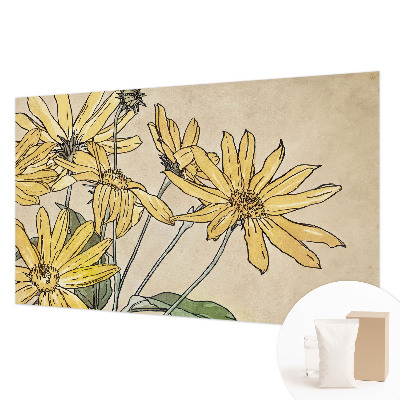 High quality photo wallpaper Watercolor flowers