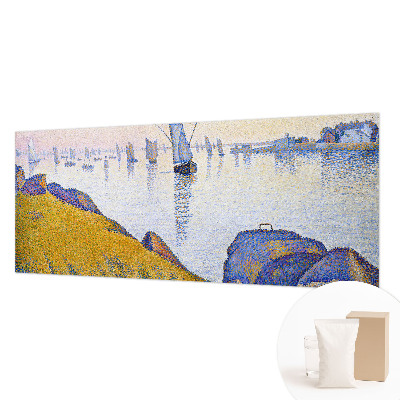 Non-woven photo wallpaper with a sail reflection photographic motif