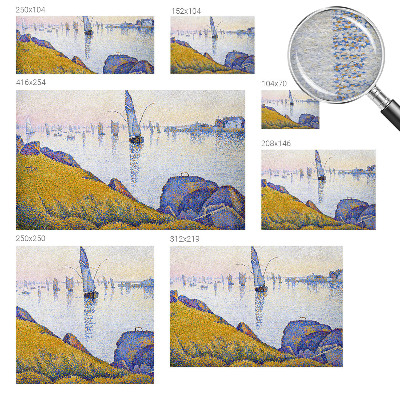 Non-woven photo wallpaper with a sail reflection photographic motif