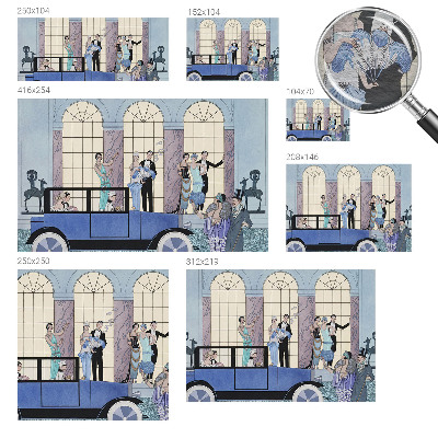 Wallpaper mural Art deco