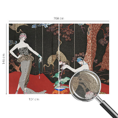 Photo wall mural featuring an elegant scene