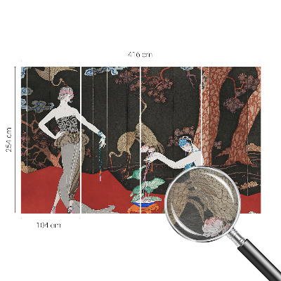 Photo wall mural featuring an elegant scene