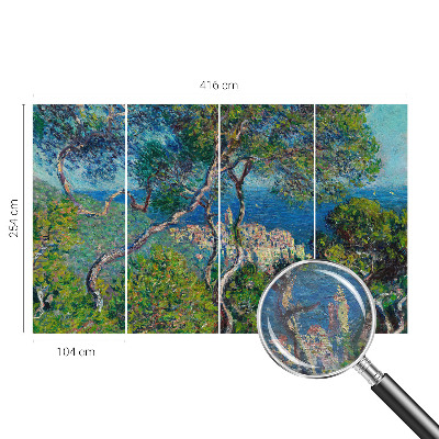 Premium wall mural for bedroom Mediterranean views