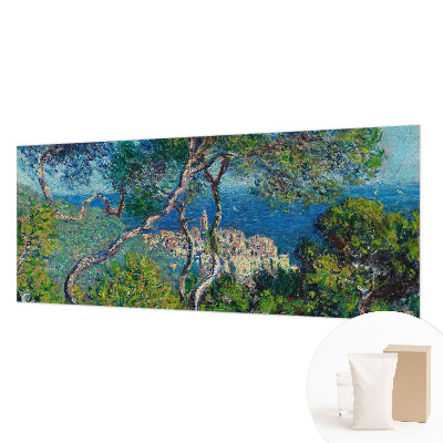 Premium wall mural for bedroom featuring Mediterranean views