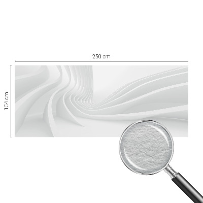 High quality wall mural wallpaper with fluid line design