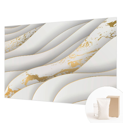 Wallpaper mural with dynamic patterns
