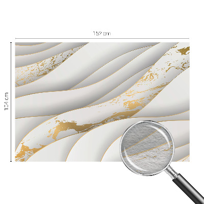 Wallpaper mural with dynamic patterns