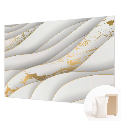 Wallpaper mural with dynamic patterns