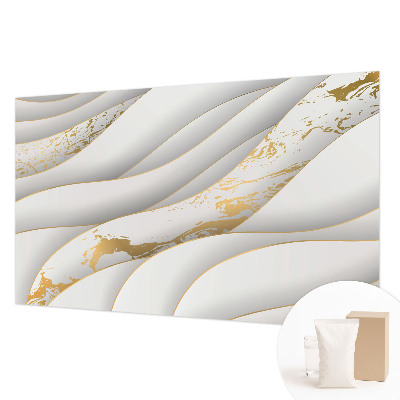 Wallpaper mural with dynamic patterns