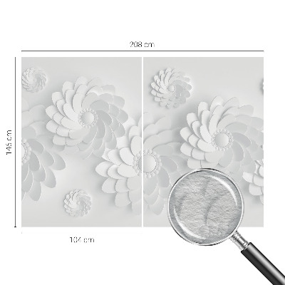 Photo wall mural Floral elegance