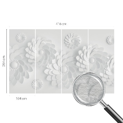 Photo wall mural Floral elegance