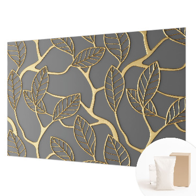 Wall mural for living room Elegant leaves