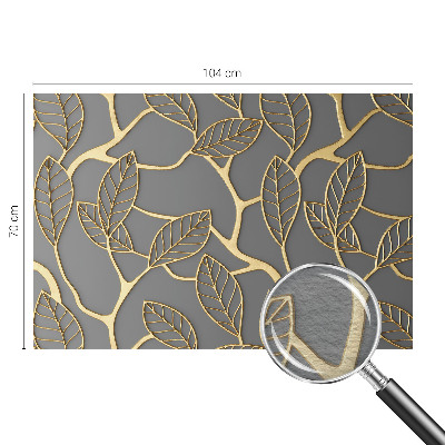Wall mural for living room Elegant leaves