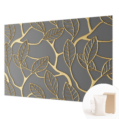 Wall mural for living room Elegant leaves