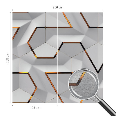 Bedroom wall mural wallpaper with three-dimensional pattern