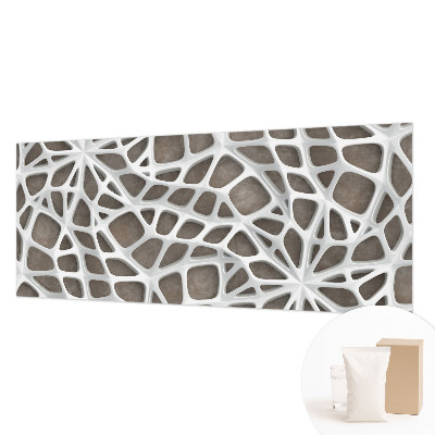 Large wallpaper mural Geometric network