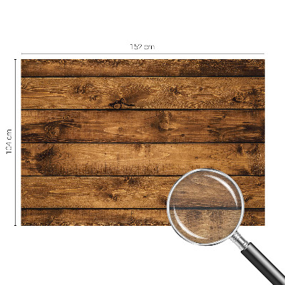 Large wall mural wallpaper with a printed wooden boards design