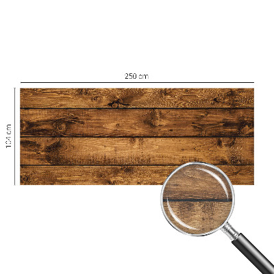Large wall mural wallpaper with a printed wooden boards design