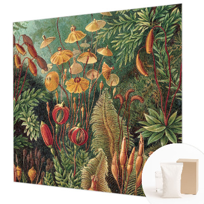 Modern wall mural for bedroom Exotic garden