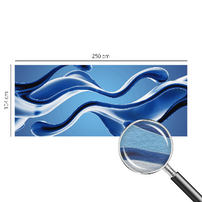 High quality wall mural wallpaper with an abstract lightness design