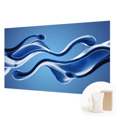 High quality wall mural wallpaper with an abstract lightness design