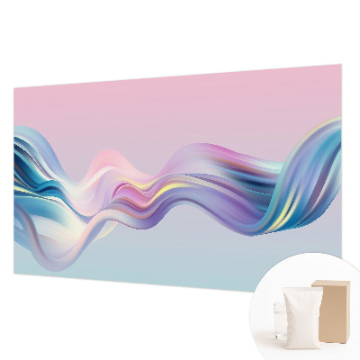 Premium wall mural for bedroom Colorful waves