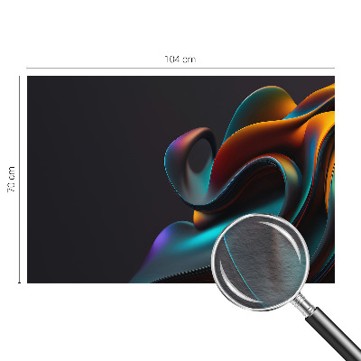 Premium photo wallpaper Colorful swirl
