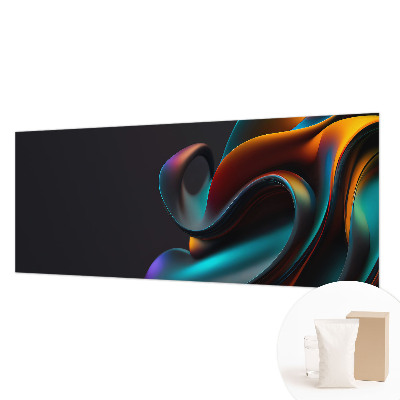 Premium photo wallpaper Colorful swirl