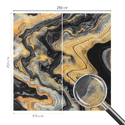 Non-woven wall mural Kaleidoscope of lines