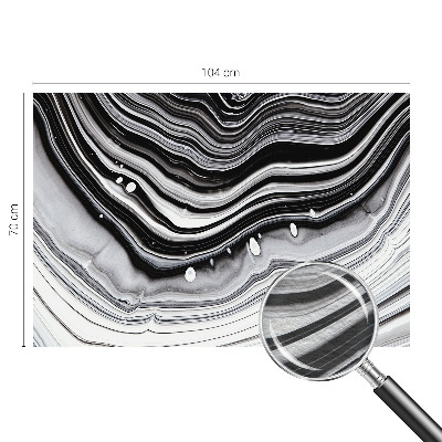 Non-woven photo wallpaper with an optical waves design