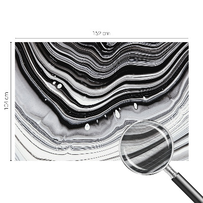 Non-woven photo wallpaper with an optical waves design