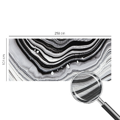 Non-woven photo wallpaper with an optical waves design