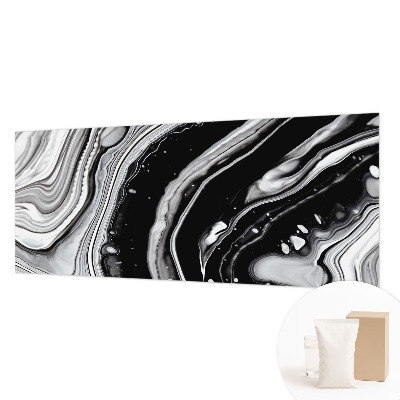 Wallpaper mural Monochromatic waves