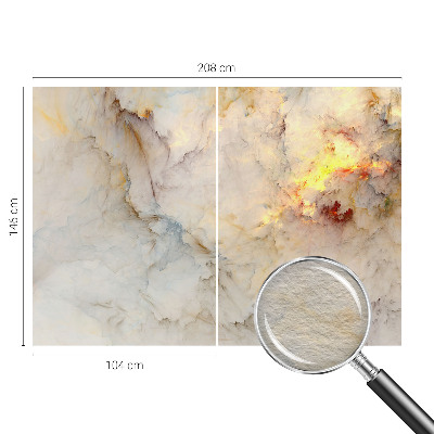 Wall mural for living room Colorful landscape