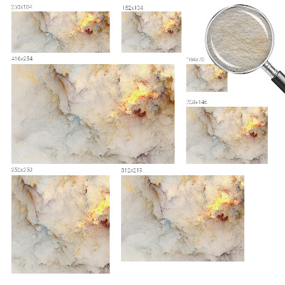 Wall mural for living room Colorful landscape