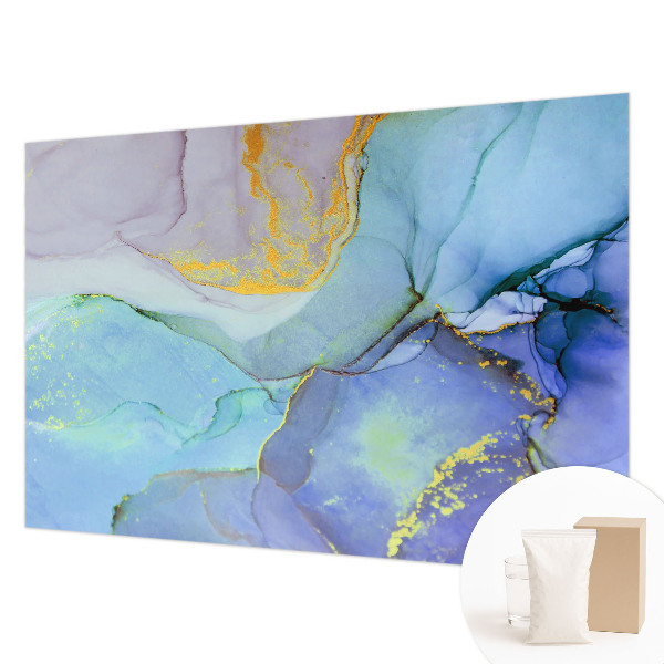 Large wall mural Watercolor shapes