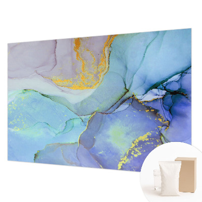 Large wall mural Watercolor shapes