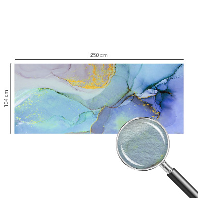 Large wall mural Watercolor shapes