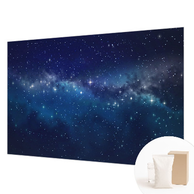 Modern wall mural featuring a Starry Night design