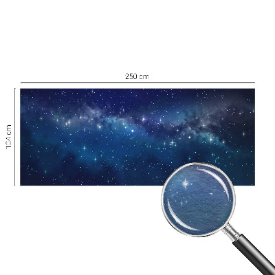 Modern wall mural featuring a Starry Night design