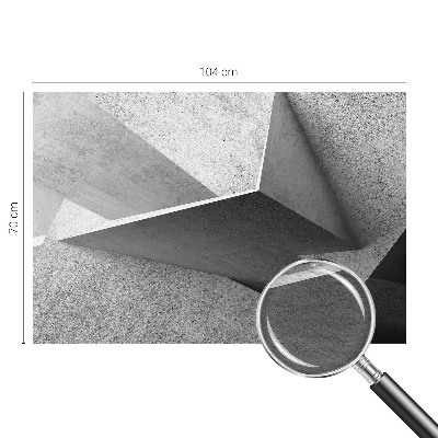 High quality photo wallpaper featuring geometric structures