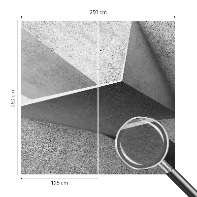 High quality photo wallpaper featuring geometric structures