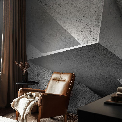 High quality photo wallpaper featuring geometric structures