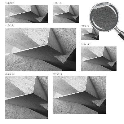 High quality photo wallpaper featuring geometric structures