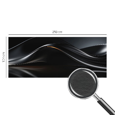 Wallpaper mural Metallic waves
