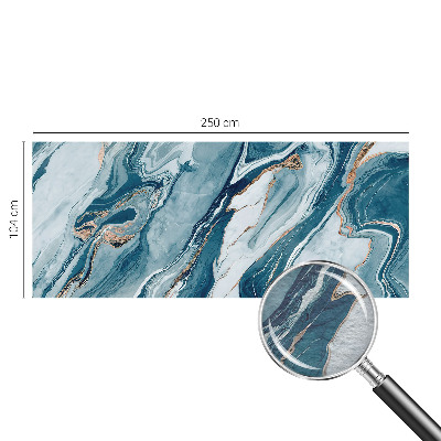 Large wall mural featuring a mineral elegance design