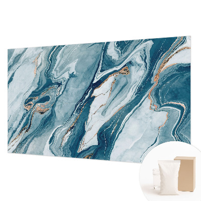 Large wall mural featuring a mineral elegance design