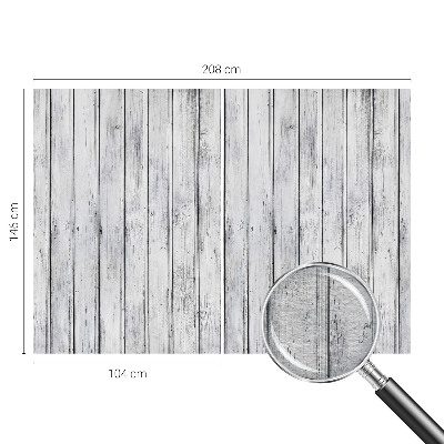 Large wall mural wallpaper with a wooden boards design