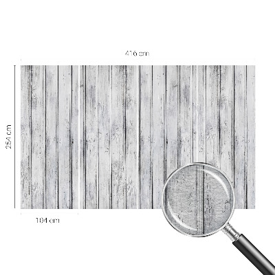 Large wall mural wallpaper with a wooden boards design